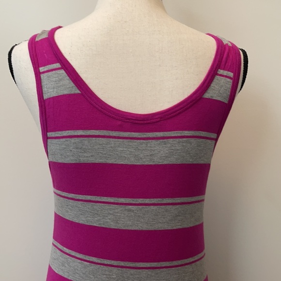 Calvin Klein Striped Sleeveless Maxi Dress - Picture 10 of 16